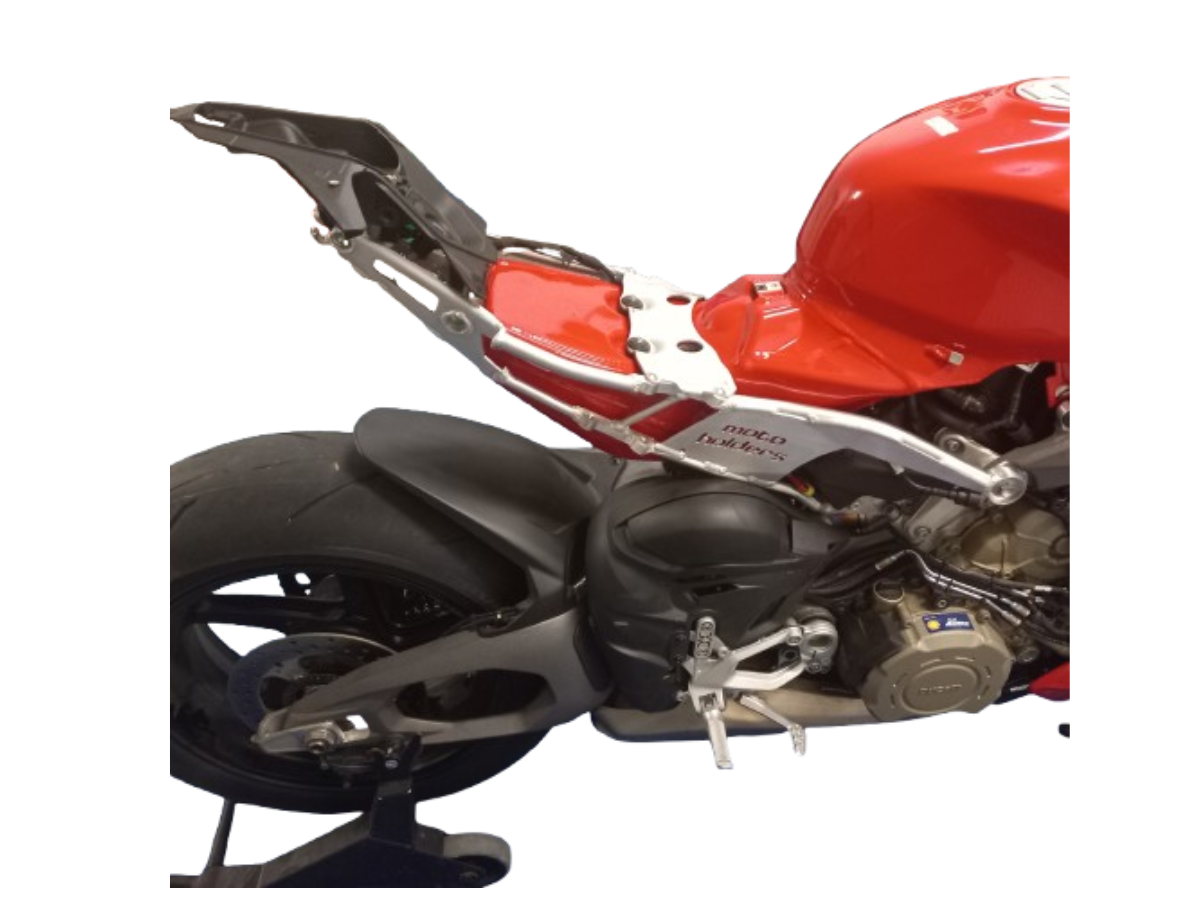 Motoholders Rear Racing Frame for Ducati Panigale V4/25 - V4/25 S with Footrests Holders