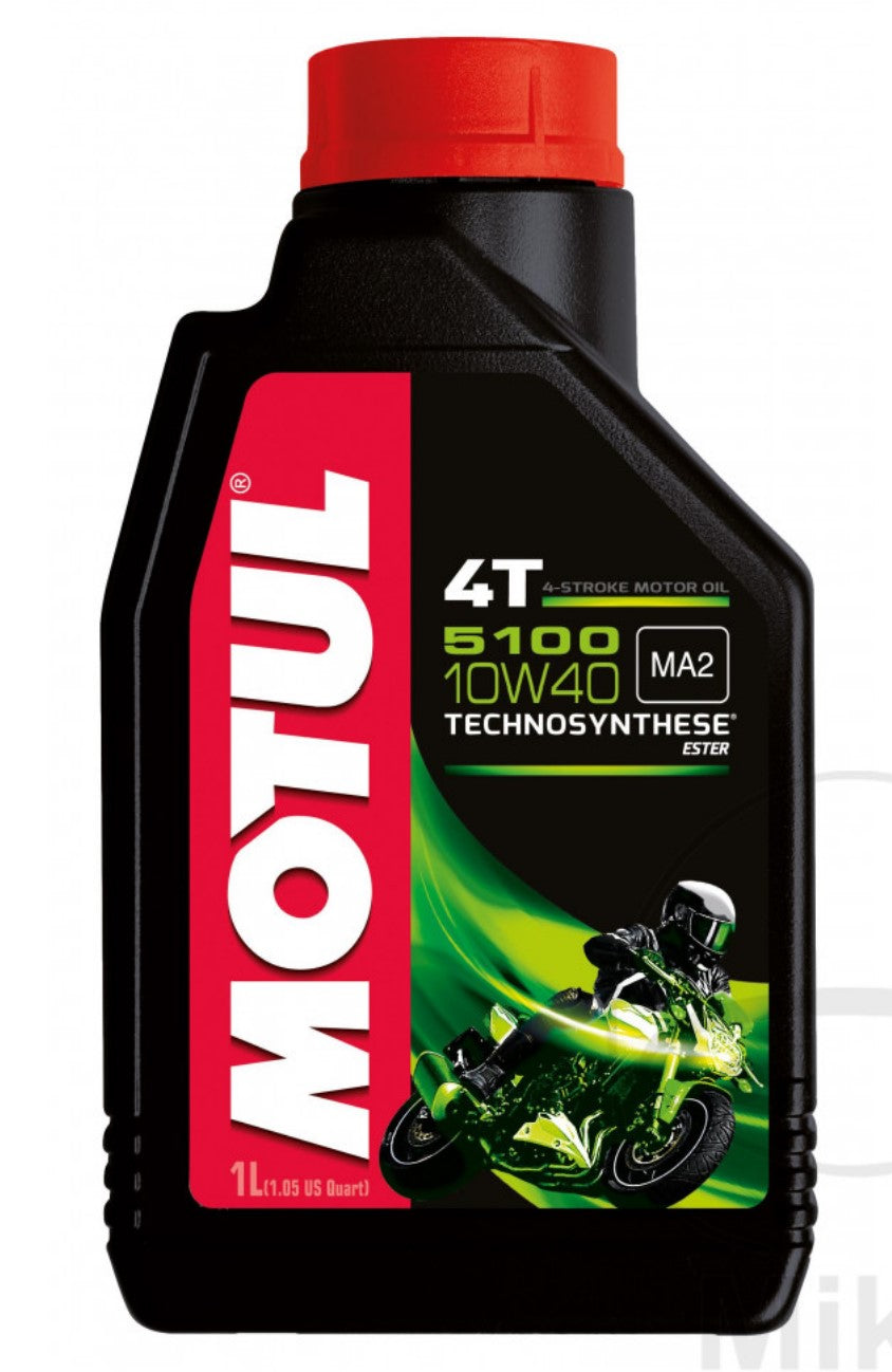 MOTUL 4-Stroke Semi-Synthetic 5100 10W40 Engine Oil