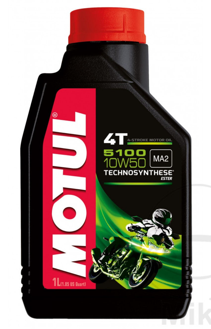 MOTUL 4-Stroke Semi-Synthetic 5100 10W50 Engine Oil
