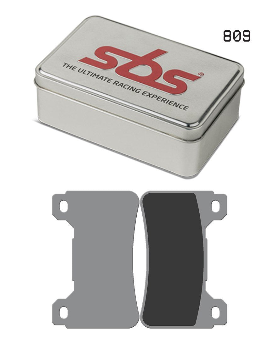 SBS 809 DS-1 / DS-2 Dual Sinter Racing Brake Pads for Honda CBR600RR / CBR1000RR Fireblade