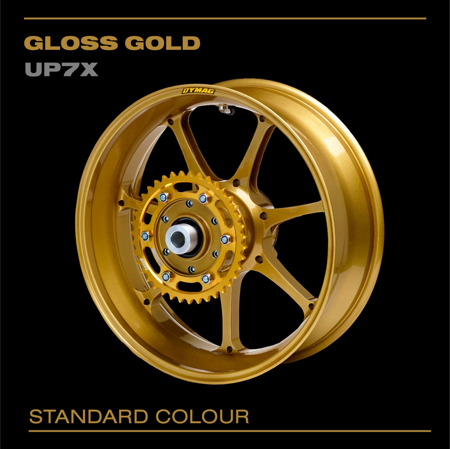 Dymag UP7X Forged Aluminium Wheels for YAMAHA YZF R1 (2004-2014 )