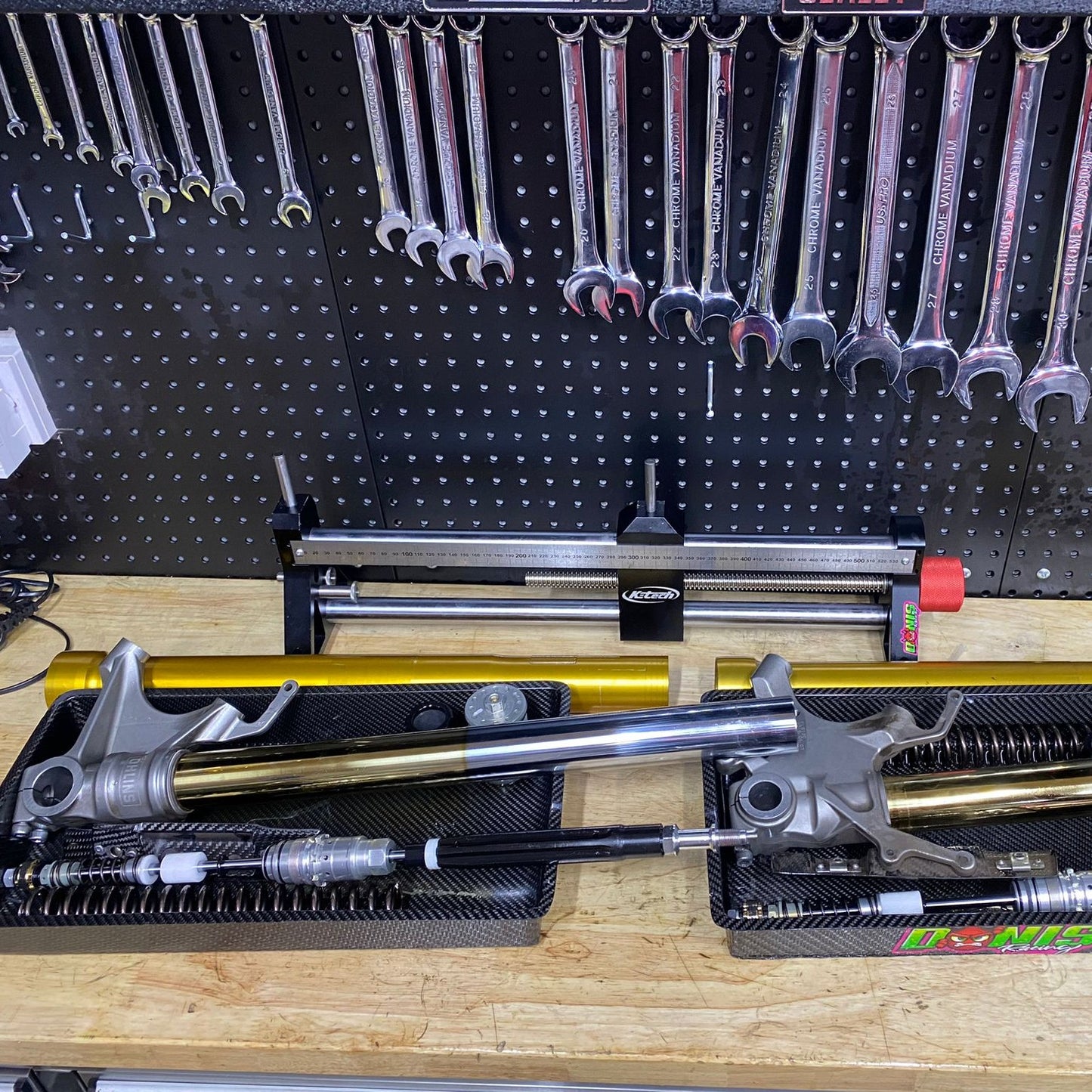 Motorcycle Forks Rebuild & Repair Service