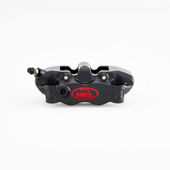 HEL V2 100mm Solid Billet 4 Piston Front Radial Brake Calipers with Flat Back