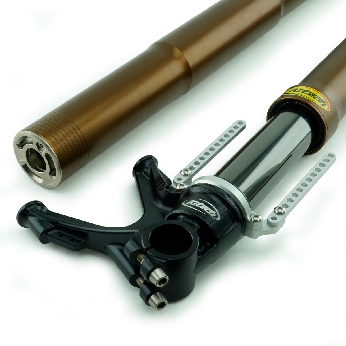 FRONT FORK KTR-5 WITH THROUGH ROD DAMPING SYSTEM for Kawasaki ZX-10R & ZX-10RR