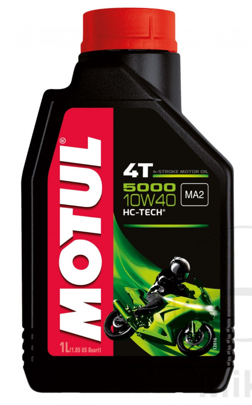 MOTUL 4-Stroke Semi-Synthetic 5000 10W40 Engine Oil