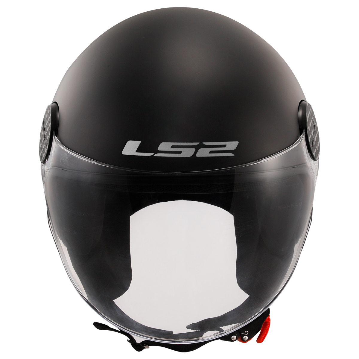 LS2 Sphere II OF558 Open Face Helmet — Solid Matt Black Matt