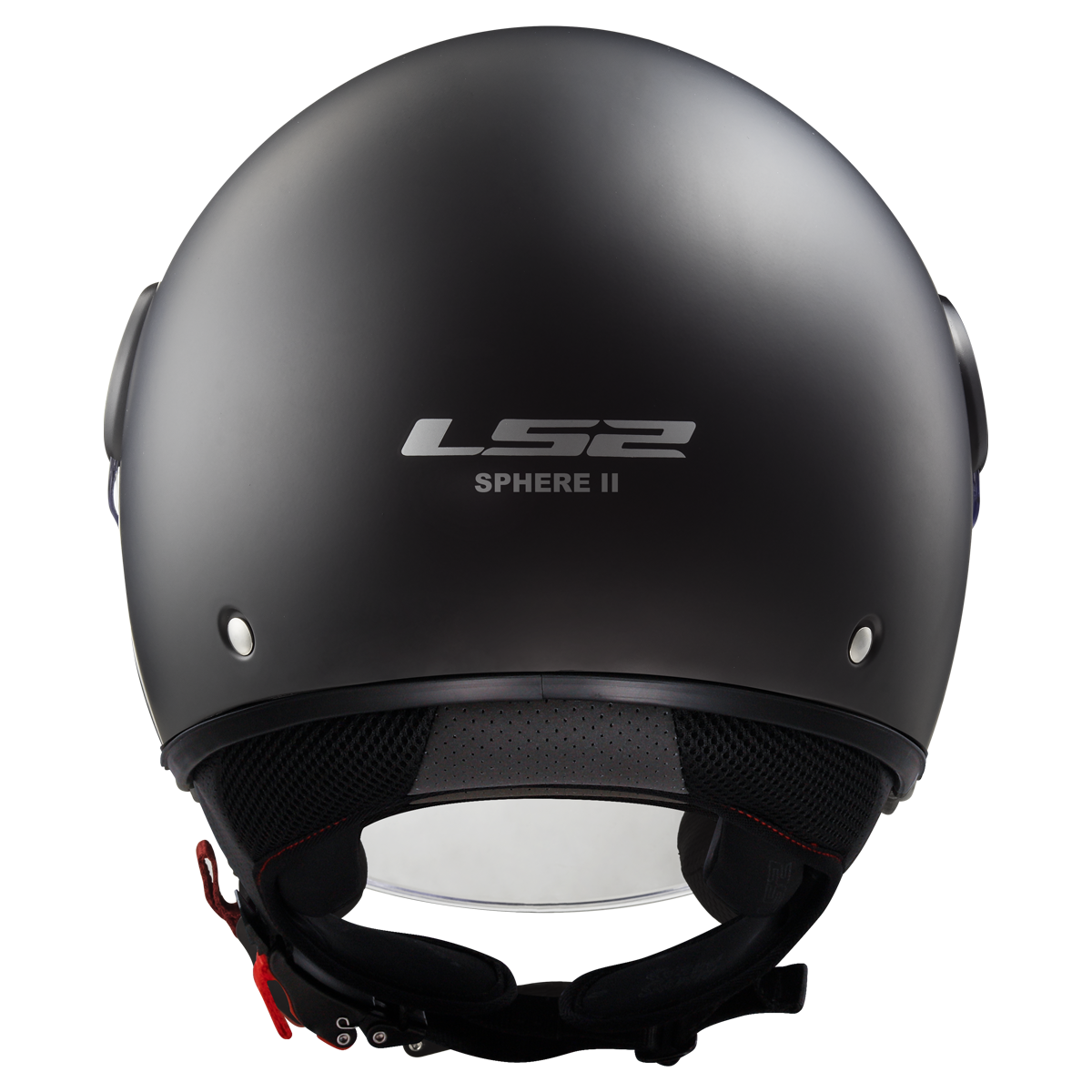 LS2 Sphere II OF558 Open Face Helmet — Solid Matt Black Matt — alternate view