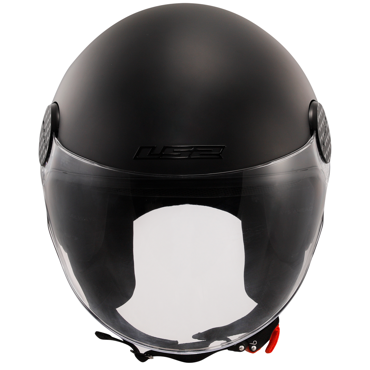 LS2 Sphere Lux II OF558 Open Face Helmet — Solid Matt Titanium Matt