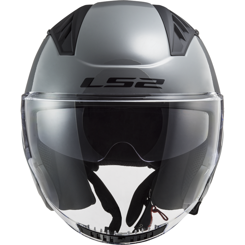 LS2 Copter II OF600 Open Face Helmet — Solid Nardo Grey Gloss