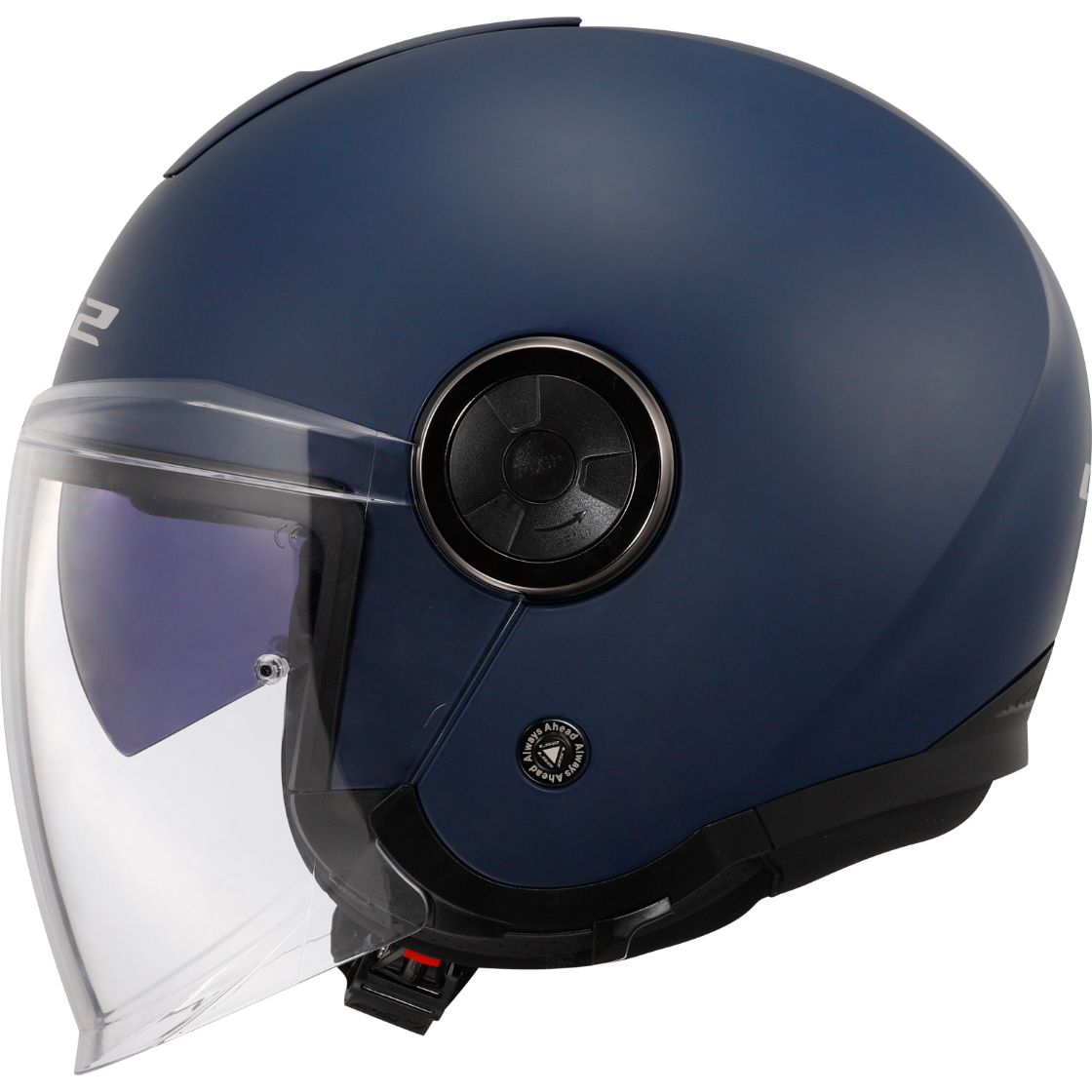 LS2 Classy OF620 Open Face Helmet — Solid Matt Navy Blue Matt