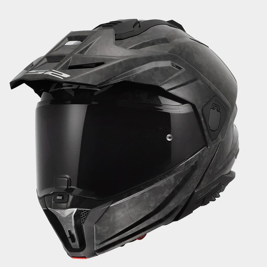 LS2 Ranger FF909 Carbon Modular Adventure Helmet — Forged Gloss Carbon Gloss — alternate view