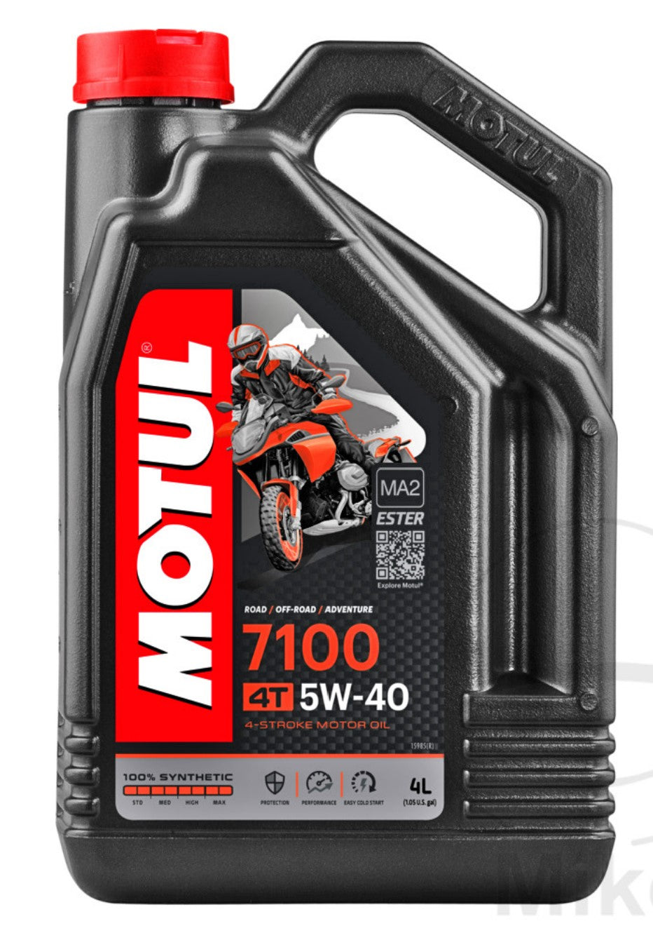 MOTUL 4-Stroke Synthetic 7100 5W40 Engine Oil (4L)