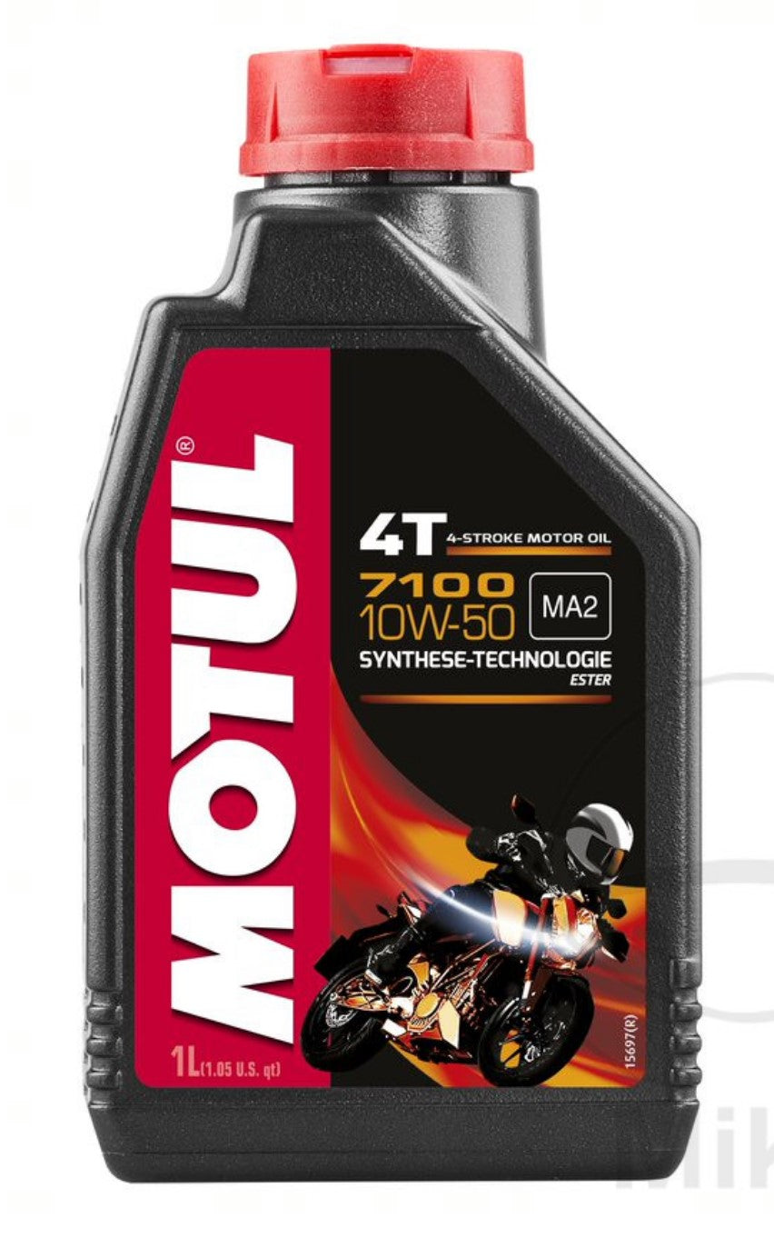 MOTUL 4-Stroke Synthetic 7100 ALTN 10W50 Engine Oil (1L)