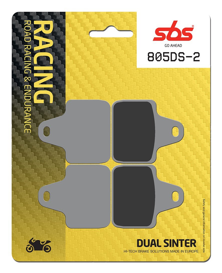 SBS 805 DS-1 / DS-2 Dual Sinter Racing Brake Pads for AP Racing / Accossato / Brembo Racing / PVM