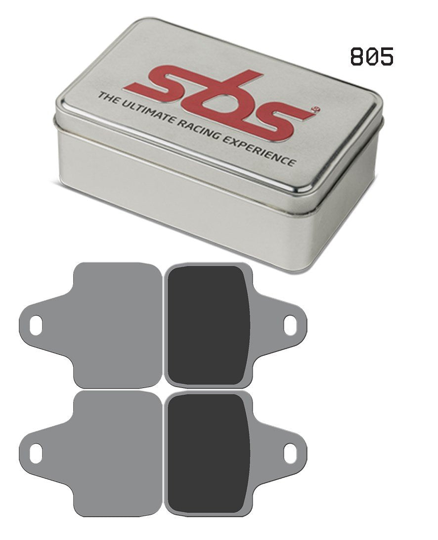 SBS 805 DS-1 / DS-2 Dual Sinter Racing Brake Pads for AP Racing / Accossato / Brembo Racing / PVM