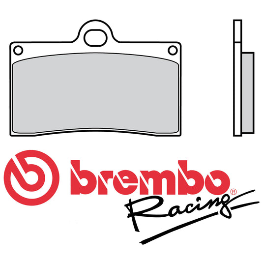 Brembo Z04 Racing Brake Pads 107A48653 for YAMAHA YZF-R1/R6/R7