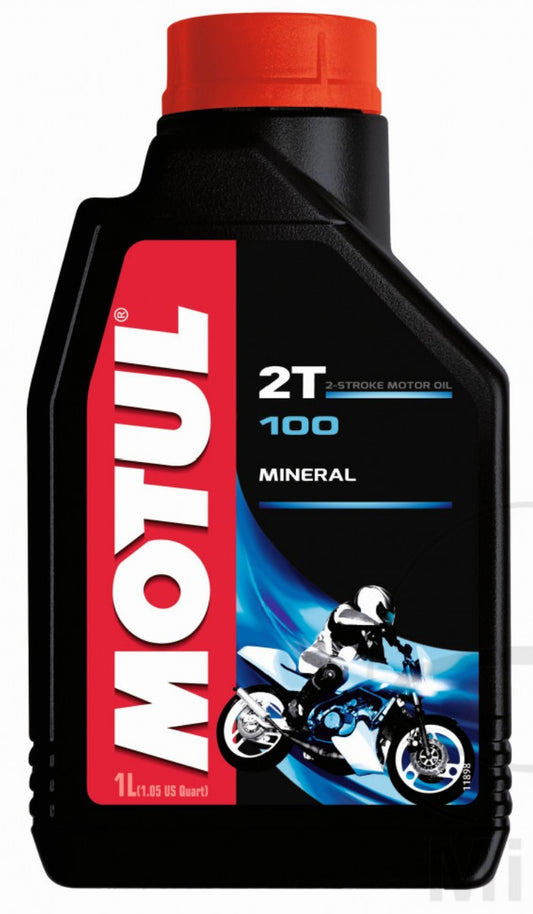 MOTUL 2-Stroke 100 Mineral Engine Oil (1L)