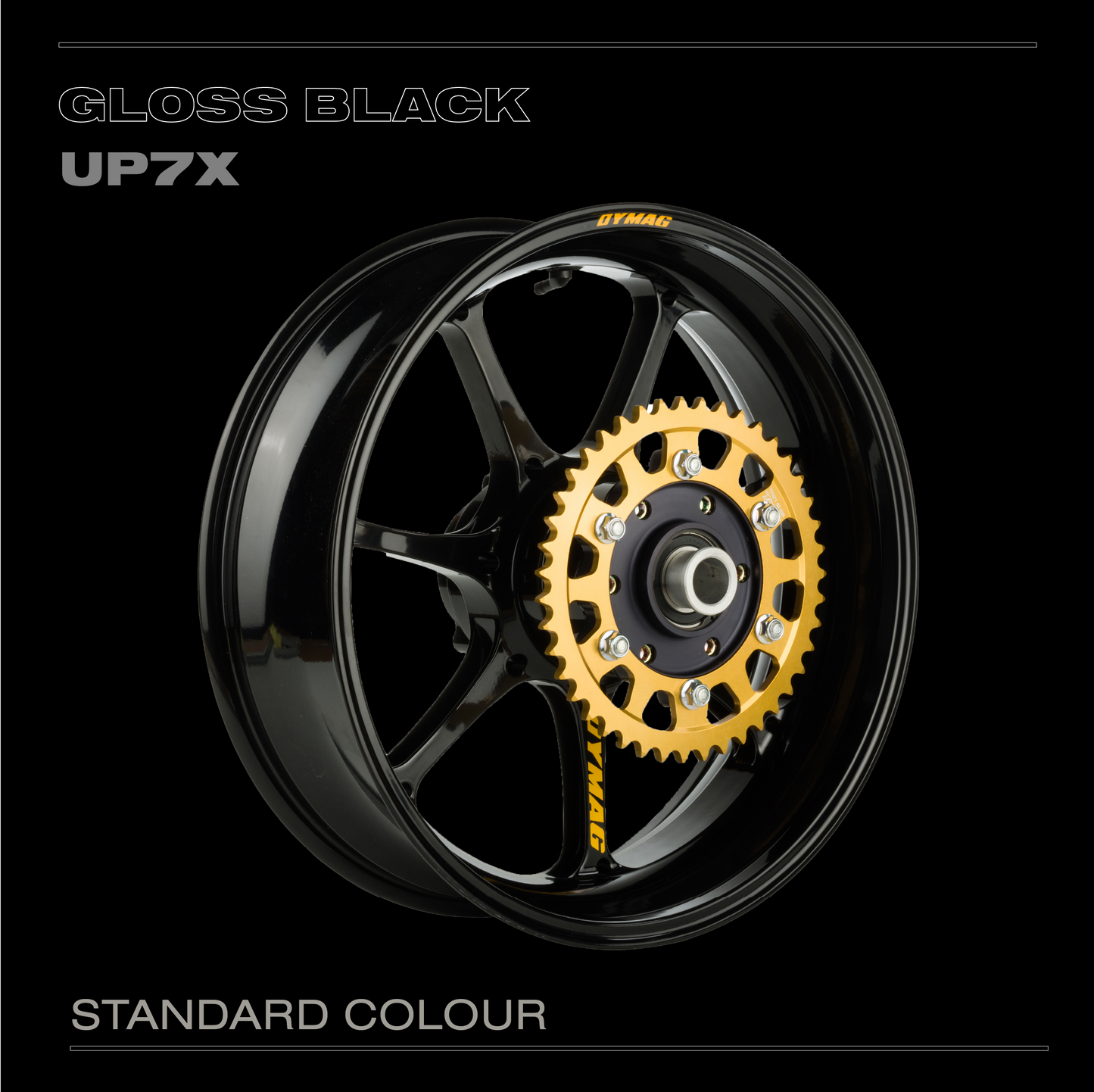 Dymag UP7X Forged Aluminium Wheels for TRIUMPH Sprint (2011-2015 )