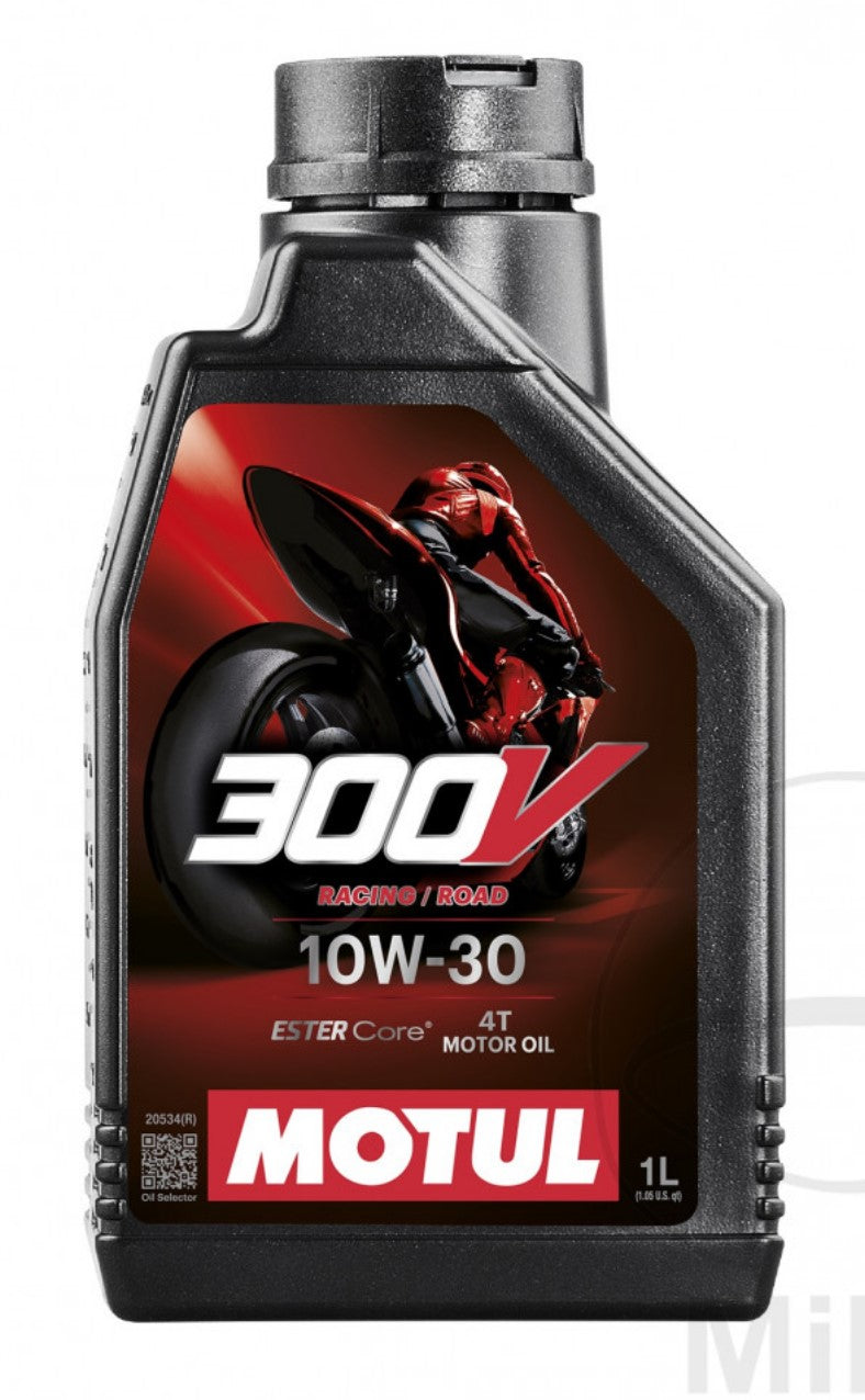 MOTUL 4-Stroke Synthetic 300V FL ROAD RACING 10W30 Engine Oil