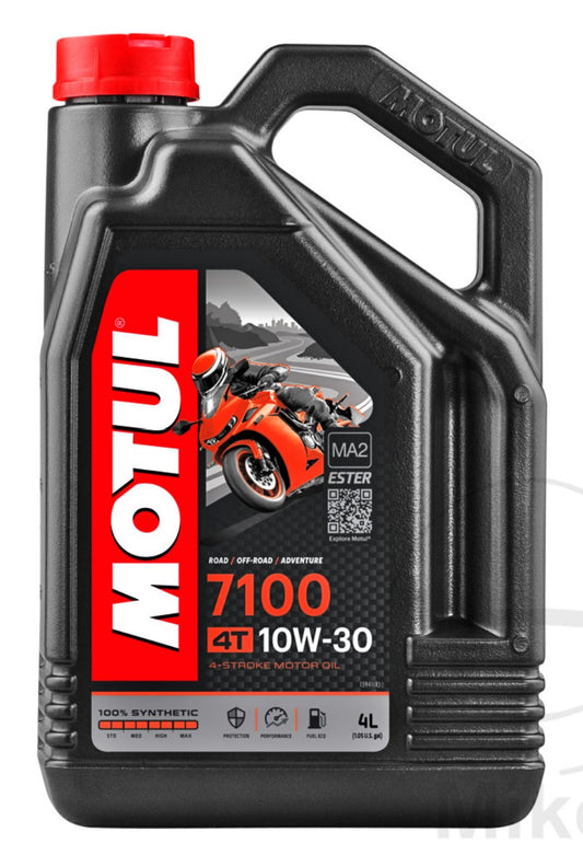 MOTUL 4-Stroke Synthetic 7100 10W30 Engine Oil