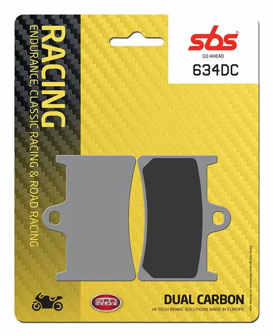 SBS 634DC Front Brake Pads (2 pairs)